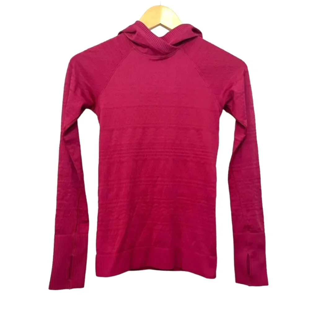 Lululemon Rest Less Hoodie Violet Red - Picture 2 of 10